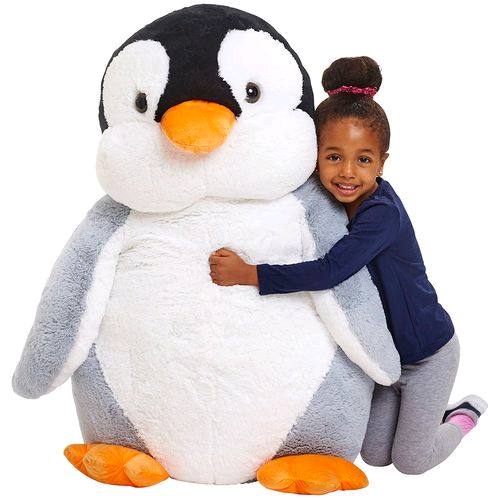 giant penguin soft toy
